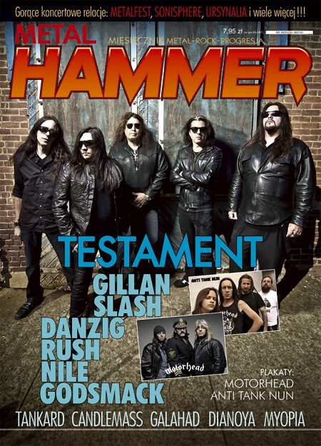 Metal Hammer Polska, July 2012 cover (Poland)