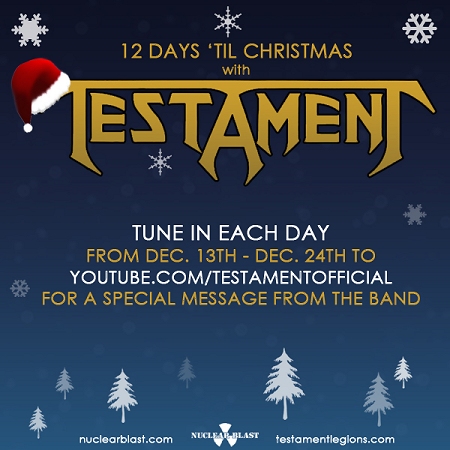 12 Days 'til Christmas with Testament