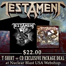 Nuclear Blast Records T-Shirt + CD Deal