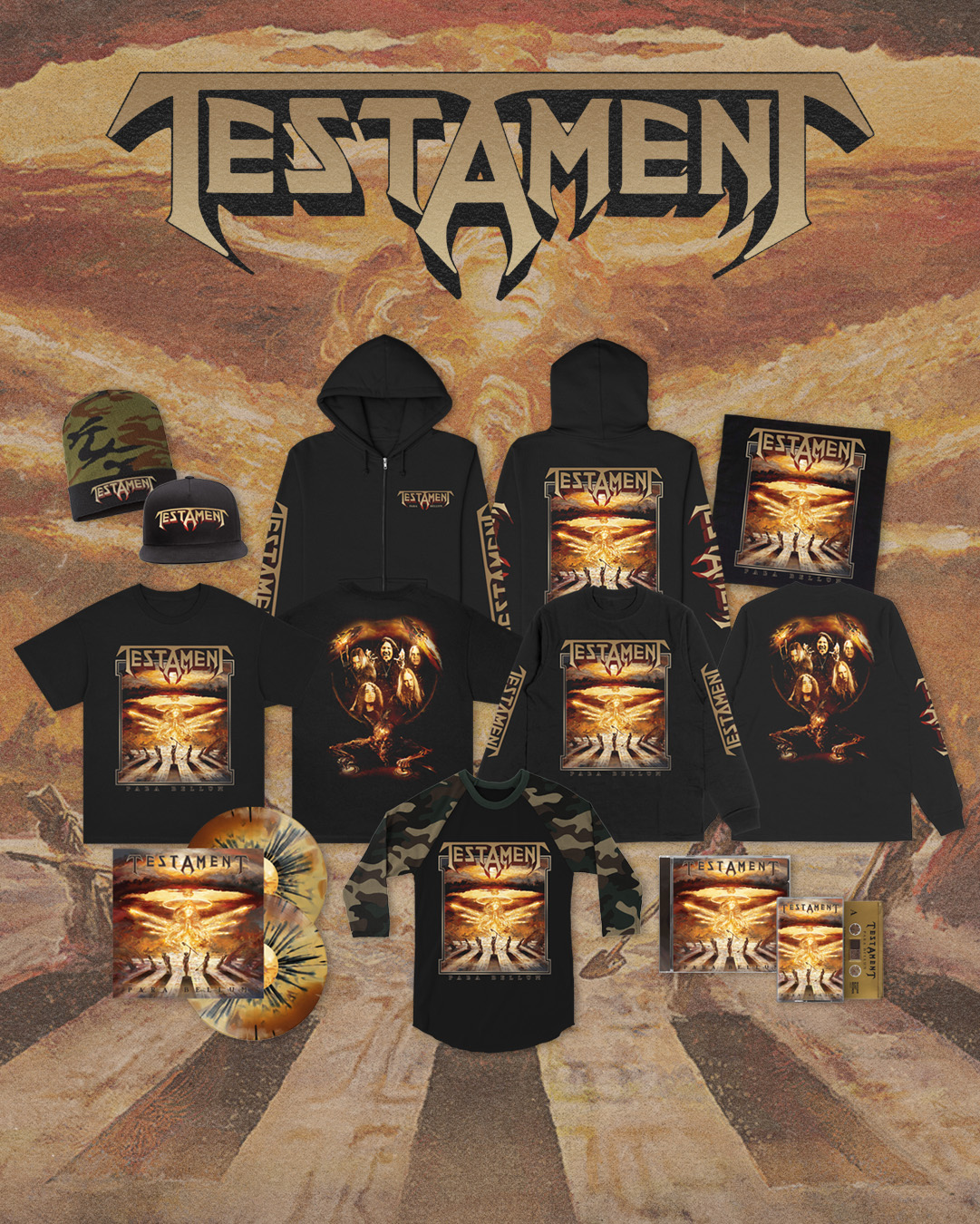 Testament Para Bellum Merch
